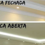 Diferenca entre sanca aberta e fechada