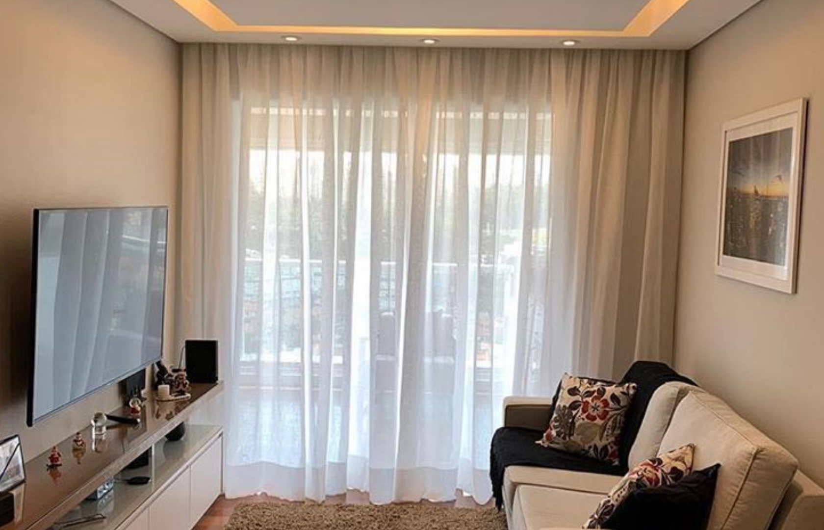 Gesso rebaixado e indicado para ambientes pequenos