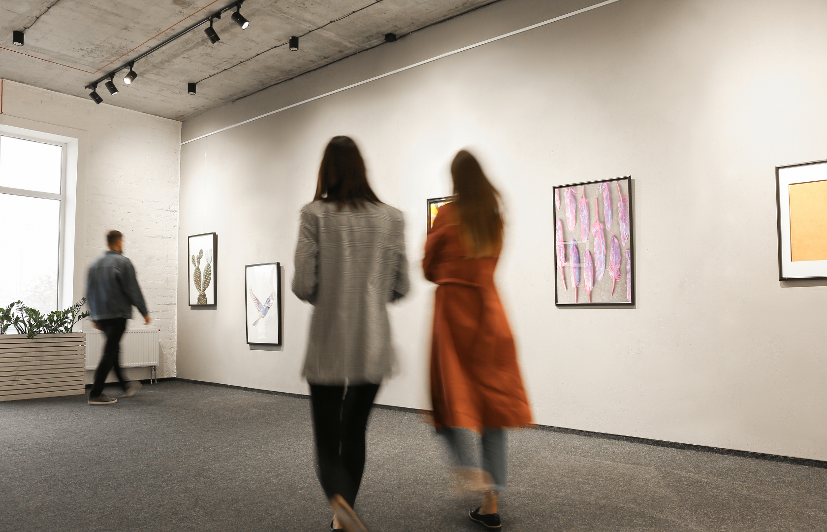 galeria de arte ou feira de arte em qual comprar